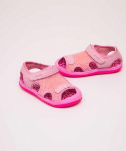 sandale roz cu arici pentru fete