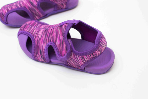 sandale copii confortabile mov din panza