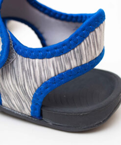 sandale copii - gri din panza