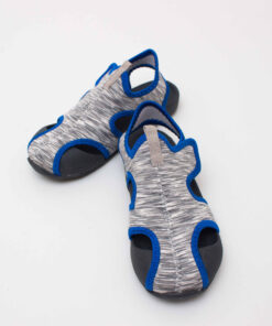 sandale copii - gri din panza