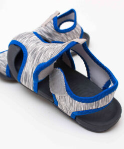 sandale copii - gri din panza