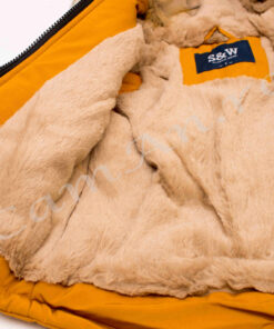 geaca imblanita maro pentru copii