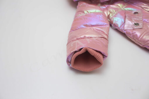 geaca roz cameleon pentru copii